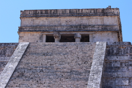top of pyramid, chcien itzaの写真素材