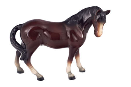 Porcelain horseの写真素材