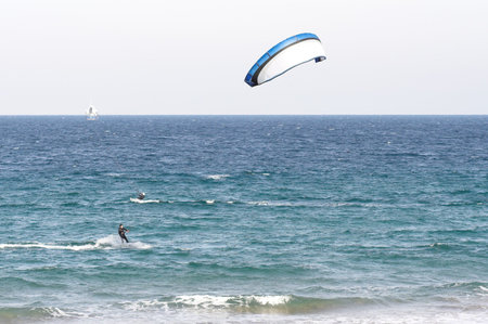 Kitesurfing