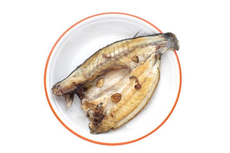 Seabass cookedの写真素材