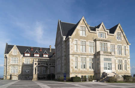 Cantabria Summer University , Palacio de la Magdalena, Santander, Spainの写真素材