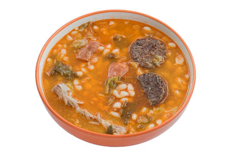 mountain stew (Cantabria gastronomy, Spain)の写真素材