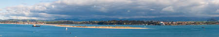 Huge (Over 100 Mpx) view from Santander bay, Cantabria, Spainの写真素材