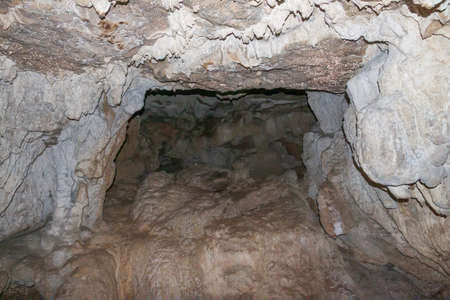 View of a cavern insideの写真素材