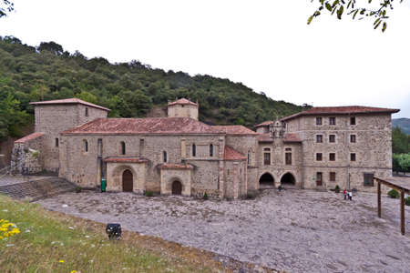 Santo Toribio monastery, Liebana, Spainの写真素材