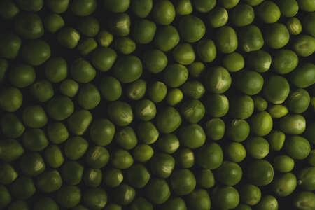 Many organic Pea macro close up, selective focusの写真素材