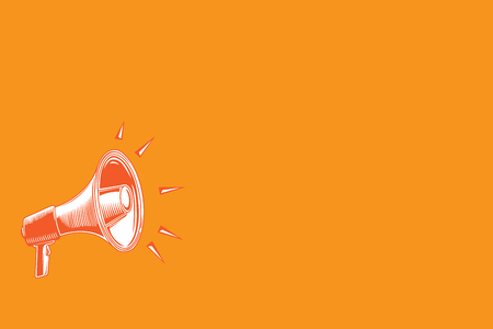 Flat design business vector illustration concept. Business ad for website and promotion banners. empty social media copy space text for your own texts. Template art esp isolatedの写真素材