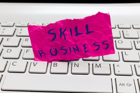 Word writing text Skill Business. Business concept for Ability to handle business venture...
