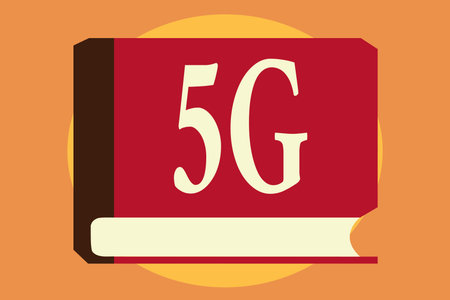 Writing note showing 5G. Business photo showcasing Next generation of mobile networks after the 4G LTE Fast speed connection.の写真素材