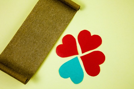 Business concept Empty template copy space isolated Posters coupons promotional material.の写真素材