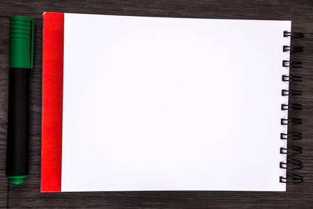 Design business concept Empty template copy space text for Ad website isolated.