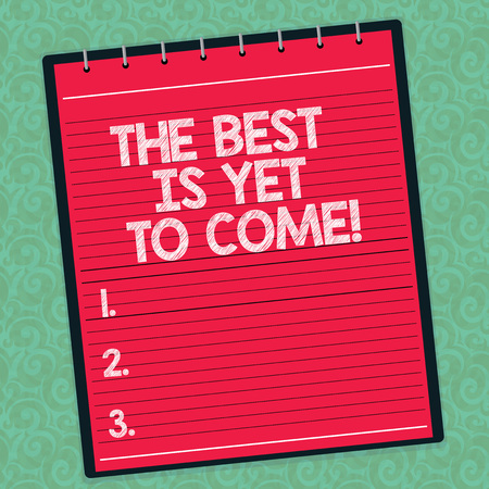 Word writing text It S Is Time For A New Job. Business concept for Career changes seeking other work Recruitment Lined Spiral Top Color Notepad photo on Watermark Printed Backgroundの写真素材