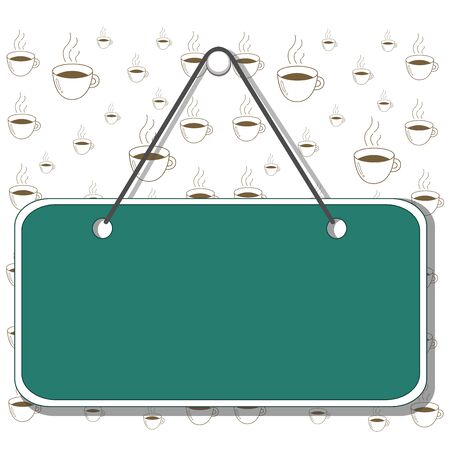 Colored memo reminder empty board blank space attach background rectangle Design business concept. Business ad for website and promotion banners. empty social media adのイラスト素材