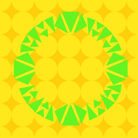 Asymmetrical uneven shaped format pattern object outline multicolour design Design business Empty copy space text for Ad website promotion isolated Banner templateのイラスト素材