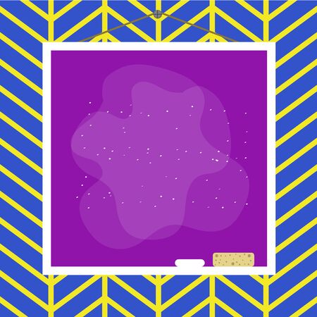 Asymmetrical uneven shaped format pattern object outline multicolour design Design business Empty template isolated Minimalist graphic layout template for advertisingのイラスト素材