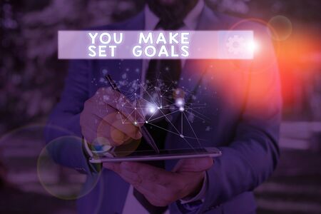 Word writing text You Make Me Happy. Business photo showcasing Something or Someone that gives pleasure and enjoymentの写真素材
