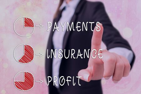 Writing note showing Fintech. Business concept for Financial technology concept. Enabling through Tech and Fin FinTech to build system and concepts without banks.の写真素材