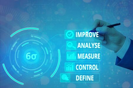 Conceptual hand writing showing Business Intelligence. Concept meaning Business intelligence...