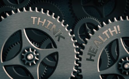 Text sign showing Think Health. Business photo showcasing state of complete physical mental and...