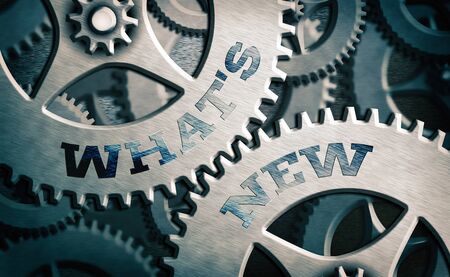 Text sign showing What S Is New. Business photo showcasing Asking about latest Updates Trends and Happening Newsの写真素材