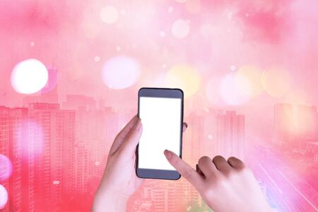 Web Search Digital Information Futuristic Technology Network Connectionの写真素材