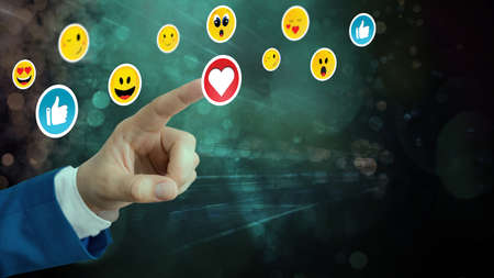 Social Media Communication Chat Messages Blank Speech Bubble Flat Icon