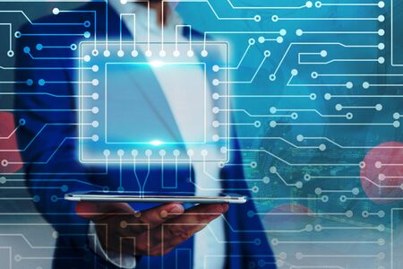 System Administrator Control, Gear Configuration Settings Tools Concept.の写真素材
