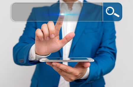 Web Search Digital Information Futuristic Technology Network Connectionの写真素材