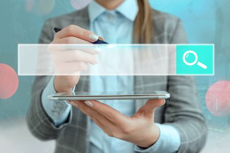 Web Search Digital Information Futuristic Technology Network Connectionの写真素材