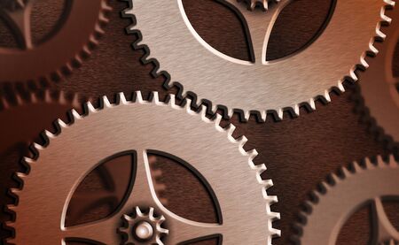 System Administrator Control, Gear Configuration Settings Tools Concept.の写真素材