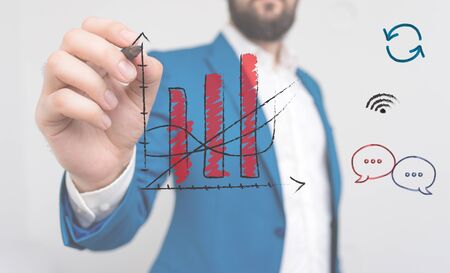 Free Sketch Of Digital Technology Information With Infographic Element