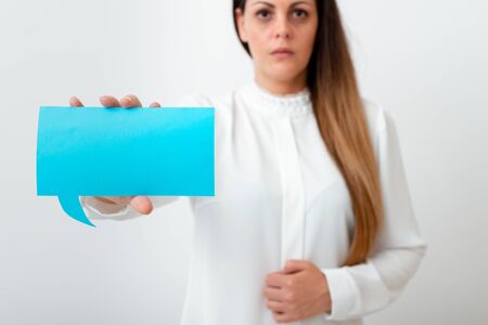 Displaying Different Color Sticker Notes Mock-Up For Emphasizing Contentの写真素材