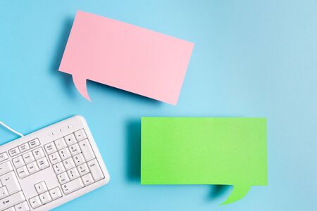 Paper Accesories With Digital Smartphone Arranged On Different Background