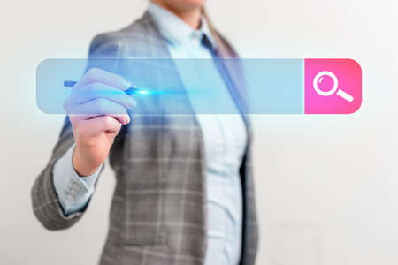 Web Search Digital Information Futuristic Technology Network Connectionの写真素材