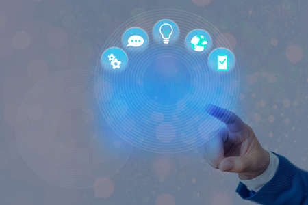 Information Digital Technology Network Connection Infographic Elements Icon