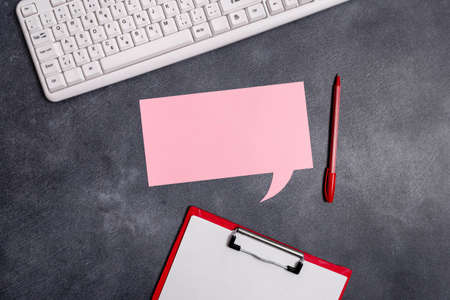 Paper Accesories With Digital Smartphone Arranged On Different Backgroundの写真素材