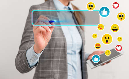 Social Media Communication Chat Messages Blank Speech Bubble Flat Icon