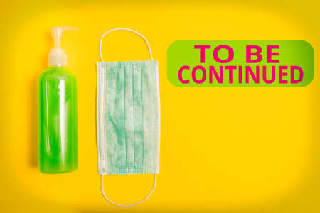 Text sign showing To Be Continued. Business photo showcasing indicate that the story continues in...