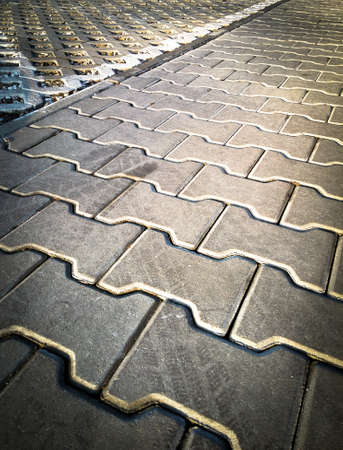 cobblestone pavement