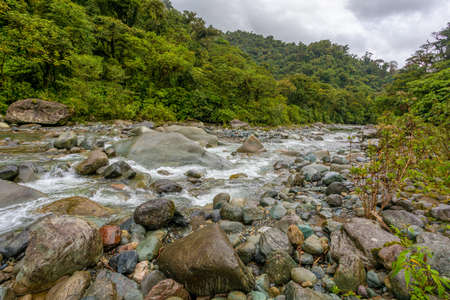 The Orosi River, also called Rio Grande de Orosi, is a river in Costa Rica near the Cordillera de...
