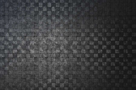 Dark metallic square pattern texture background. 3D renderingの写真素材