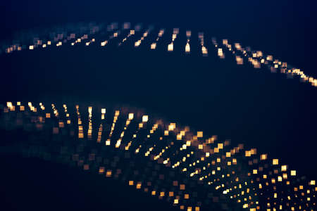 Glitter lights glittering magic background. Defocused bokeh. Illustrationの写真素材