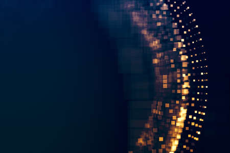 Glitter lights glittering magic background. Defocused bokeh. Illustrationの写真素材