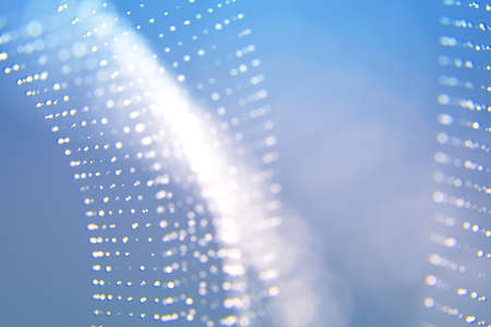 Glitter abstract lights background. Defocused bokeh illustration