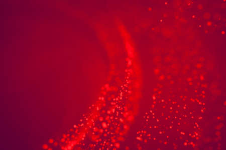 Glitter abstract lights pink background. Defocused bokeh illustration