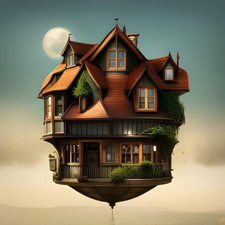 Flying Fantasy Houseの素材