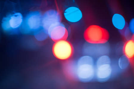 abstract colorful background with bokeh effectの写真素材