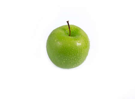 Green appleの写真素材