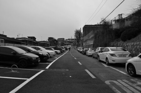 landscape, neighborhood, road, scenery, street, view, buildingsのeditorial素材