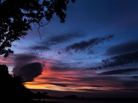 Late eveningの写真素材